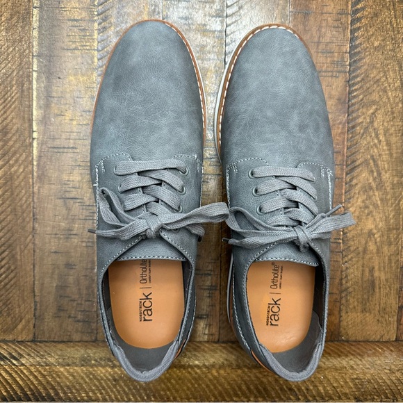 Nordstrom Rack Men's Dress Lace Up Derby Style Shoe - Size 9 - Picture 2 of 9